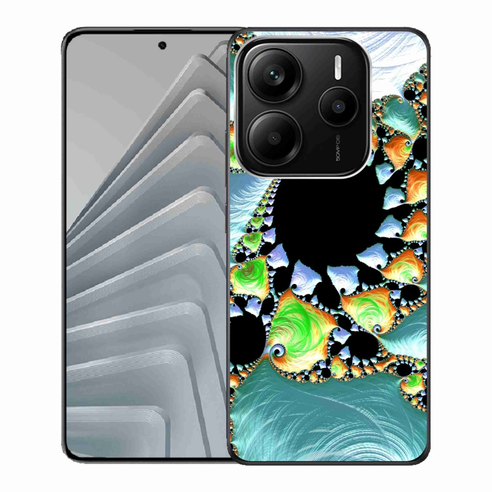 Gél borítás mmCase a Xiaomi Redmi Note 14 5G számára - absztrakt motívum 21