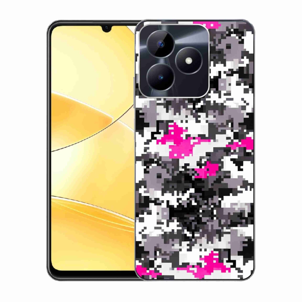 Gél borítás mmCase a Realme C51/C53 készülékhez - terepszínű minta 4