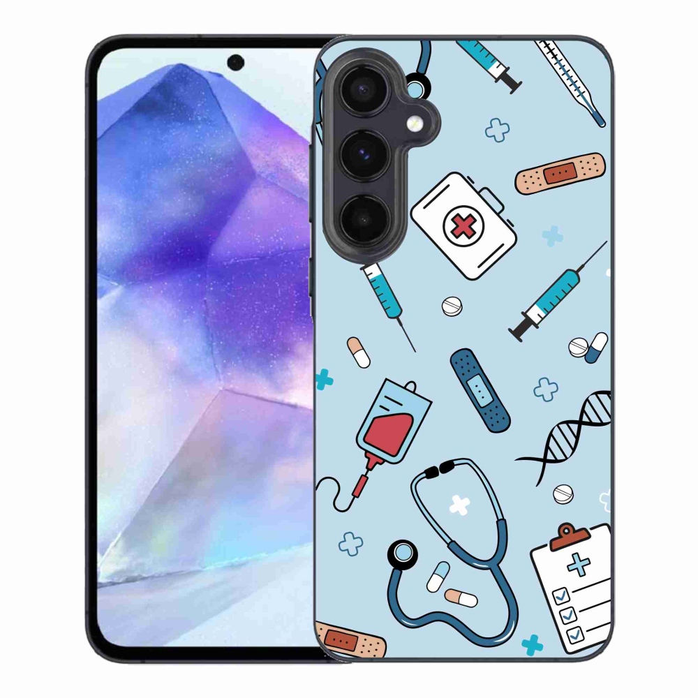 Gél védőburkolat mmCase Samsung Galaxy A55 5G - egészség 1