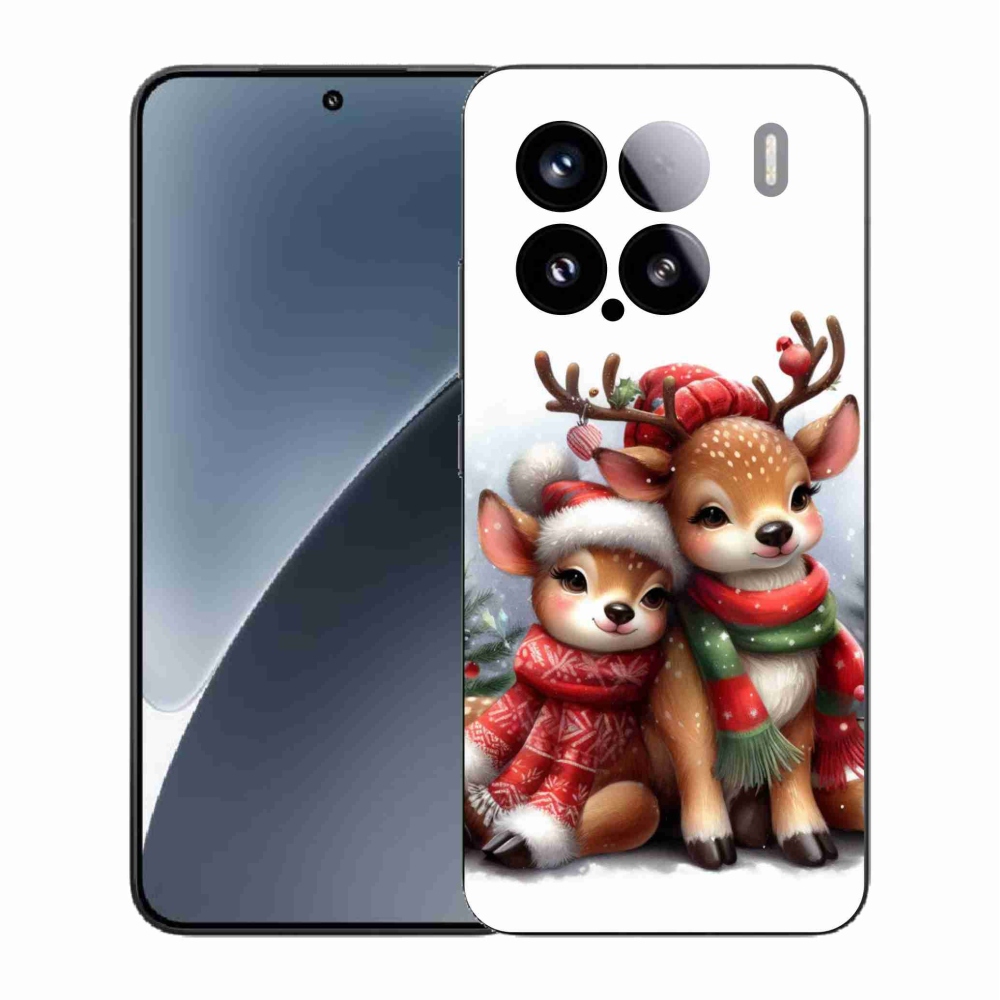 Gél borítás mmCase a Xiaomi 15-öshöz - Karácsonyi rénszarvas