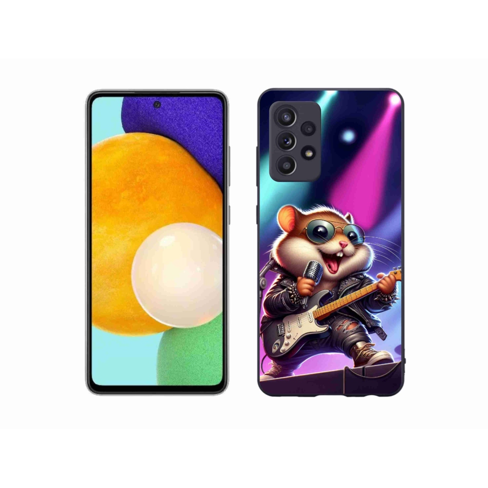 Gél borítás mmCase Samsung Galaxy A52/A52 5G - hörcsög hintaló