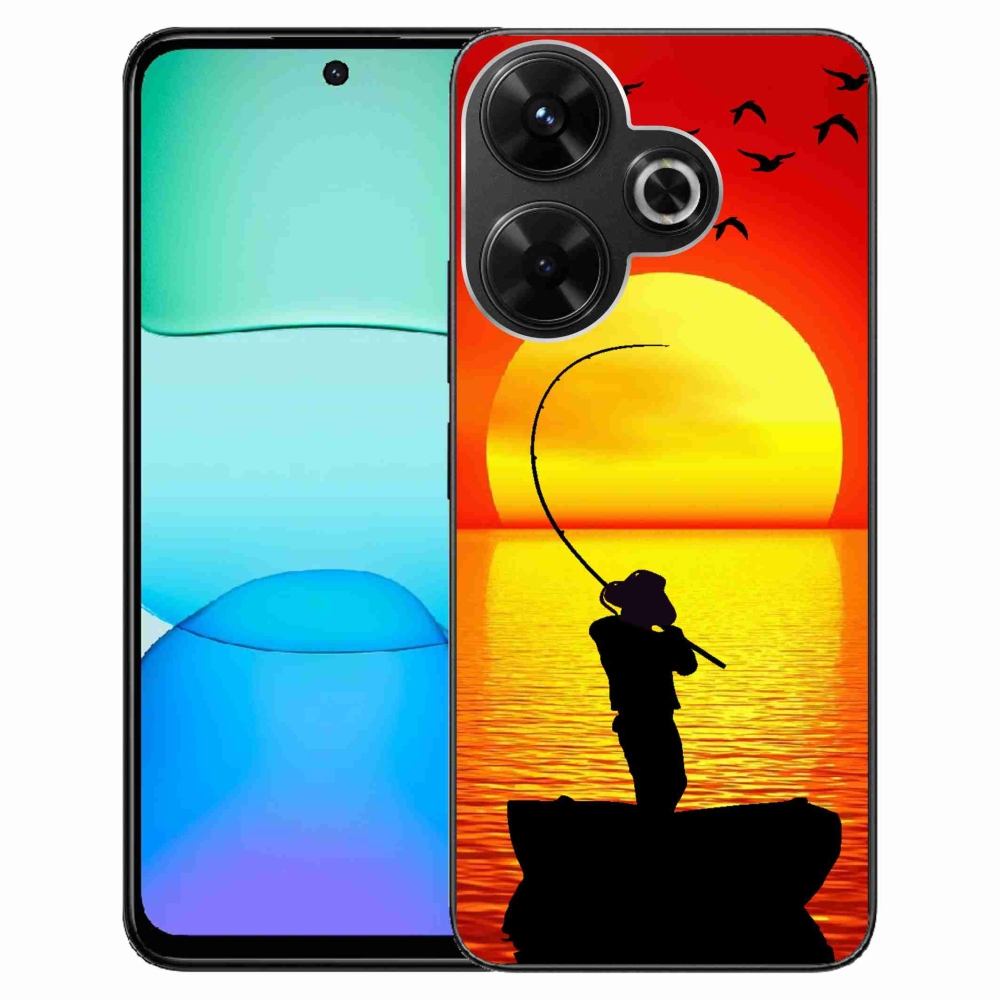 Gél borítás mmCase a Xiaomi Redmi 13 4G/Poco M6 4G - halászathoz