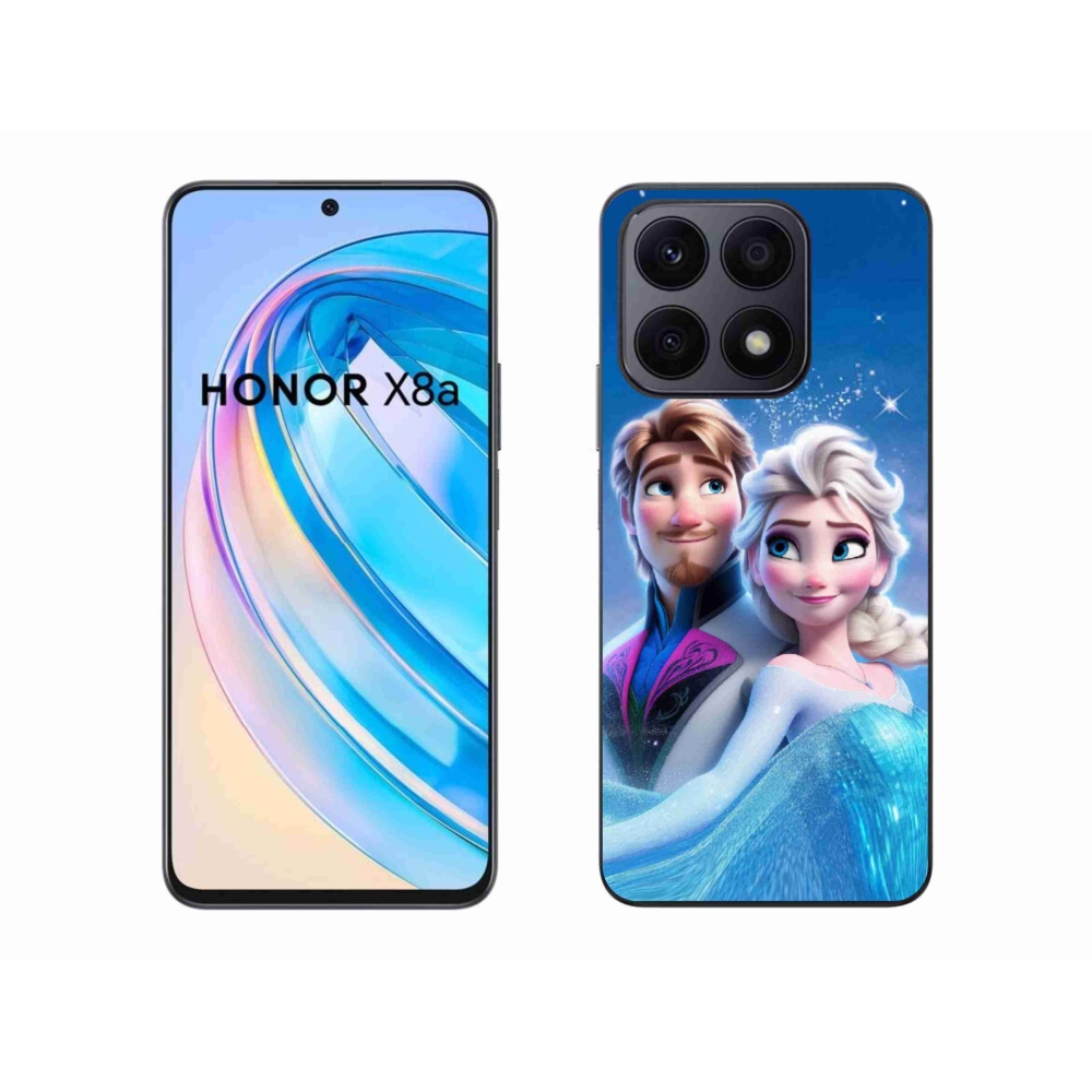 Gél borítás mmCase a Honor X8a számára - Ice Kingdom 1