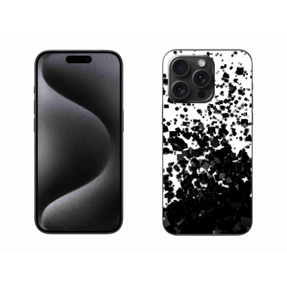 Gél borítás mmCase iPhone 15 Pro Max készülékhez - absztrakt minta 1