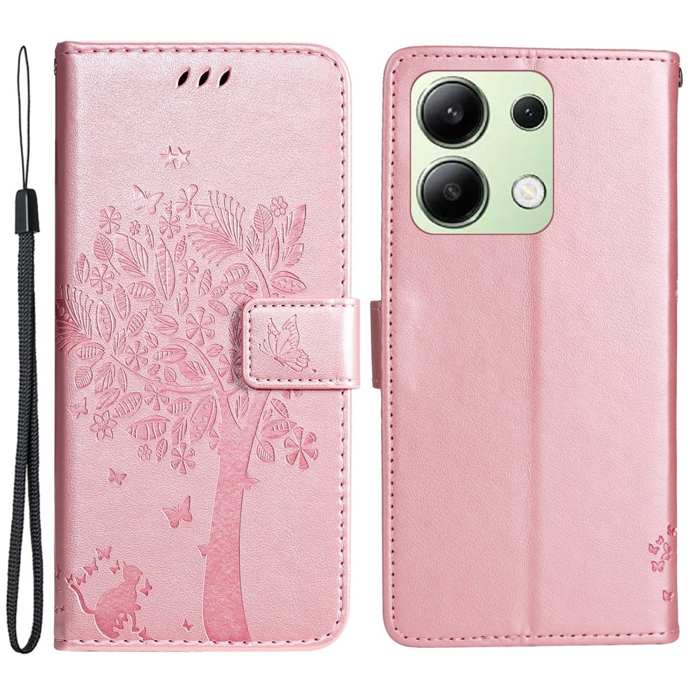Fák könyve tok Xiaomi Redmi Note 13-hoz - rózsaarany