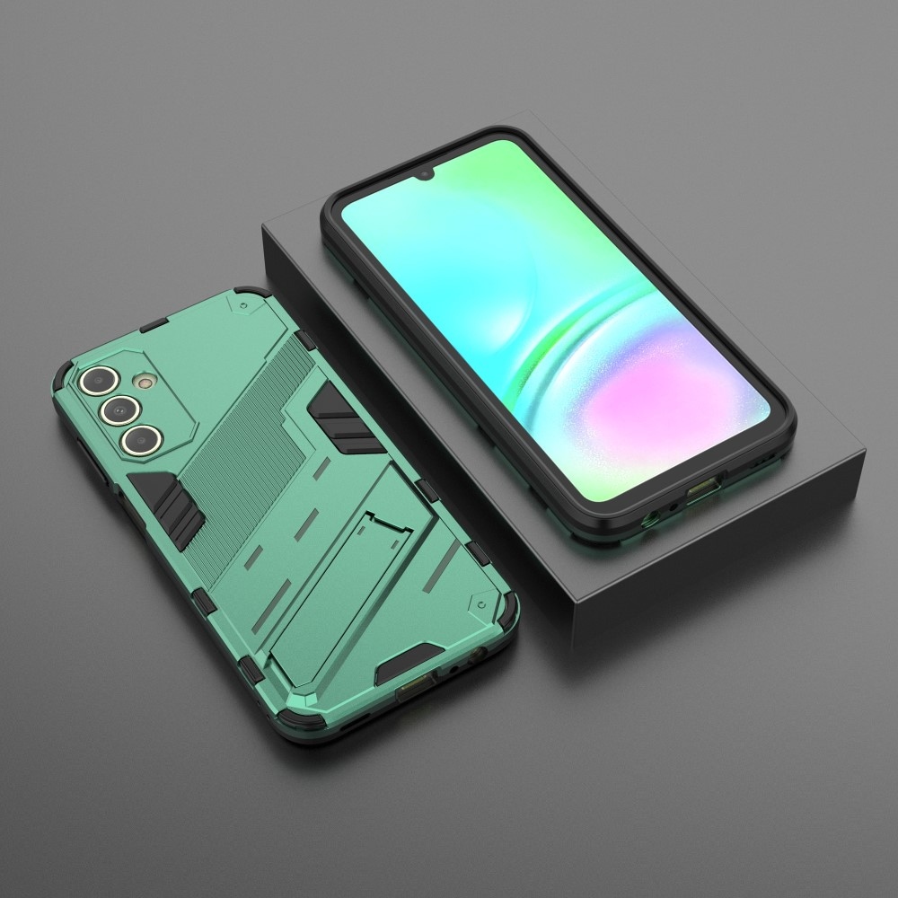 Tartós borítás Samsung Galaxy A15 4G/5G készülékhez - sötétzöld