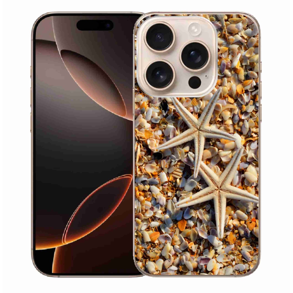 Zselés borítás mmCase iPhone 16 Pro Max készülékhez - tengeri csillag