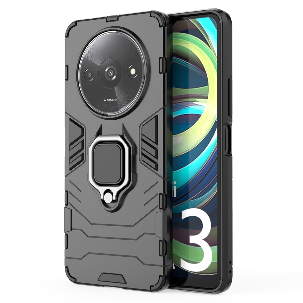 Guardy tartós borító Xiaomi Redmi A3-hoz - fekete