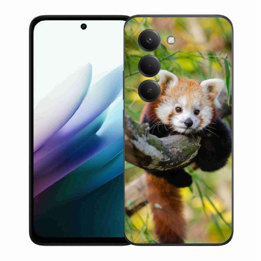 Gél borítás mmCase a Xiaomi Redmi 15 4G/5G (171mm) - panda piros