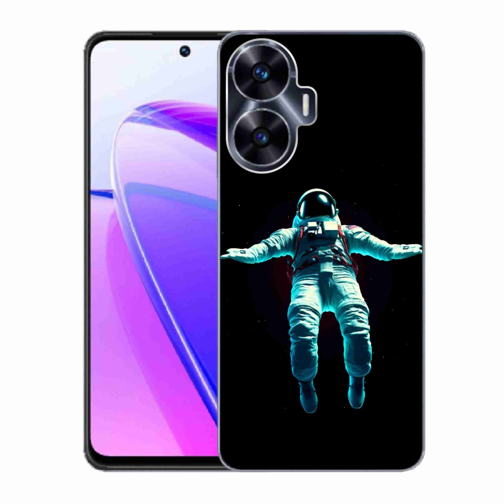 Gél borítás mmCase a Realme C55 készülékhez - űrhajós