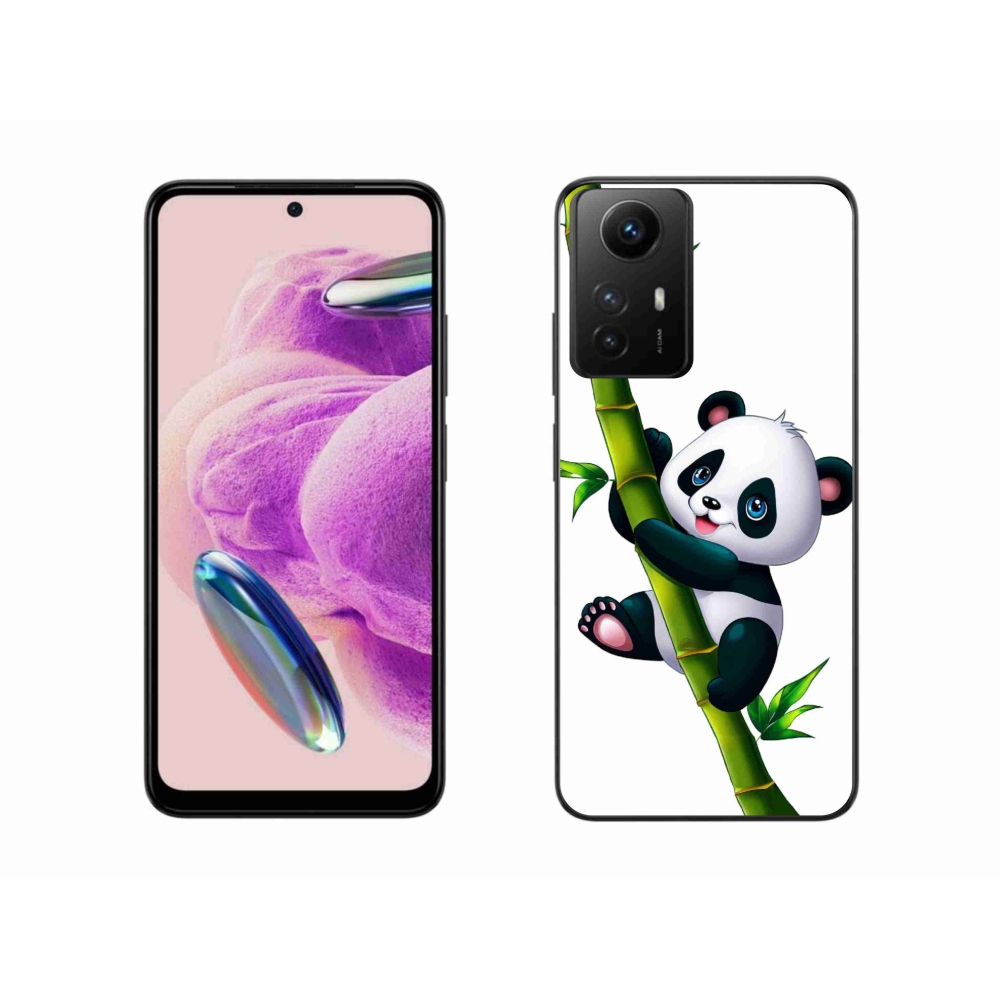 Gél borítás mmCase a Xiaomi Redmi Note 12S-hez - panda a bambuszon