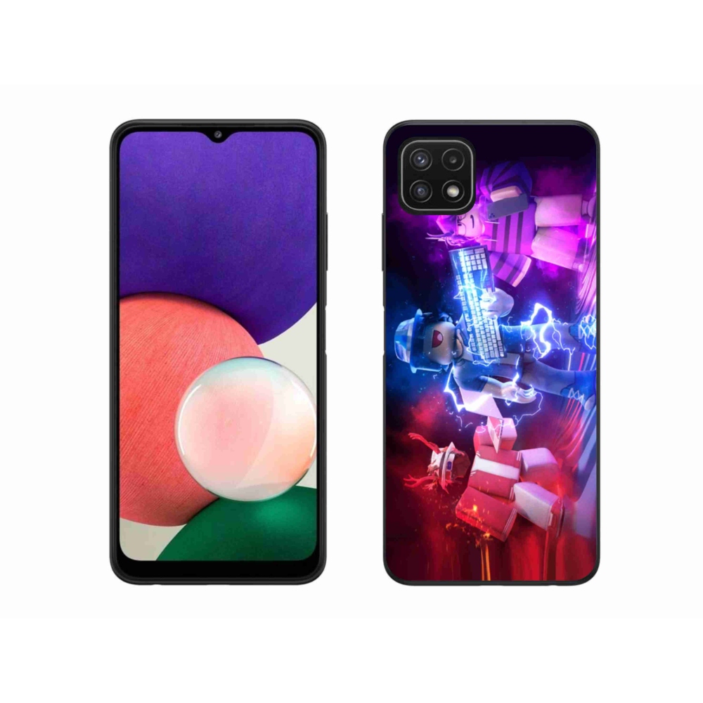 Gél védőhuzat mmCase Samsung Galaxy A22 5G - roblox
