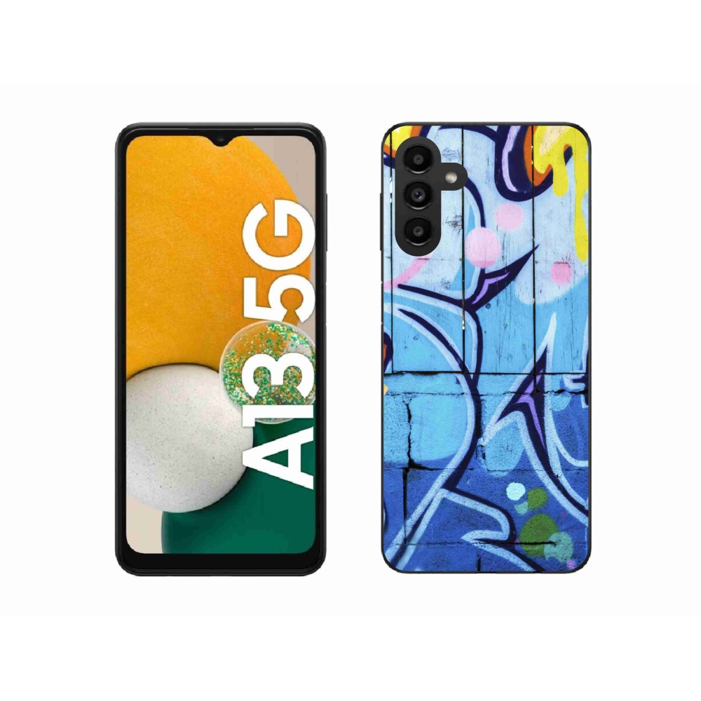 Zselés borítás mmCase Samsung Galaxy A13 5G - graffiti