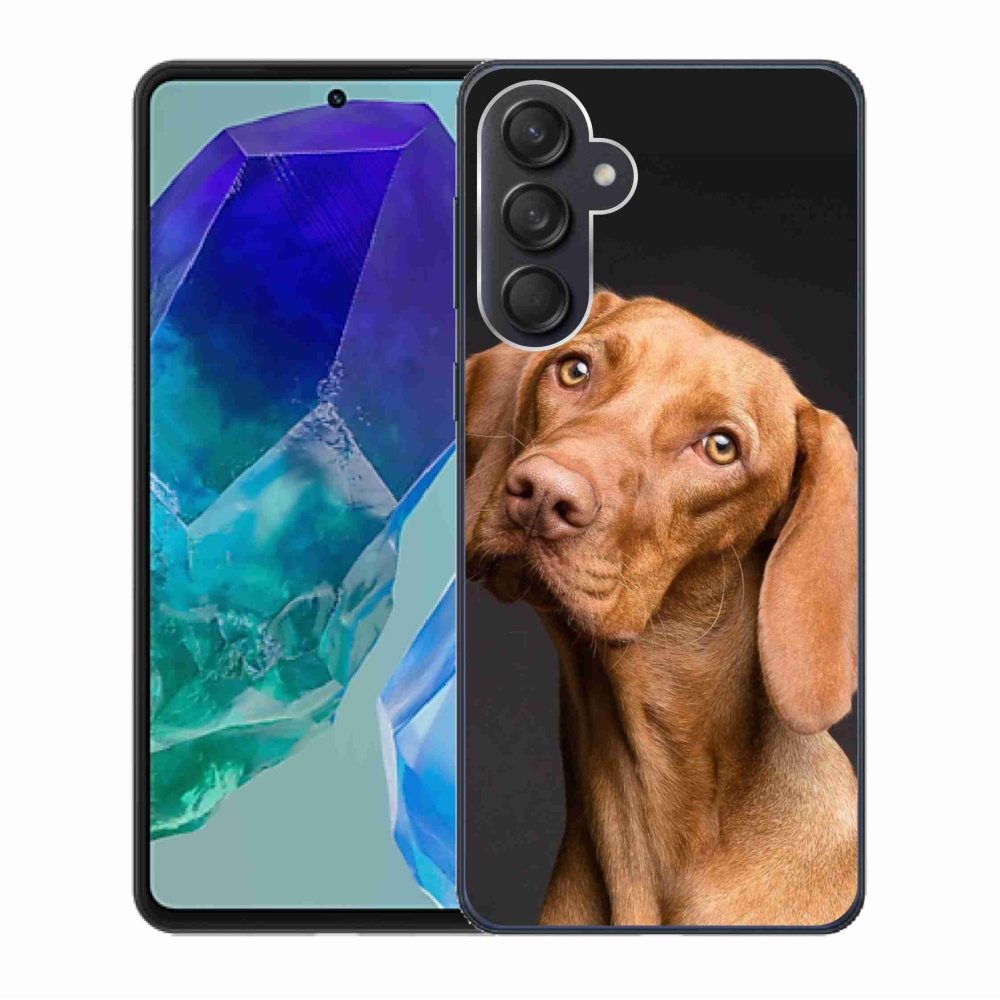 Gél tok mmCase Samsung Galaxy M55 5G - Magyar mutatós zselés tok mmCase Samsung Galaxy M55 5G-hez