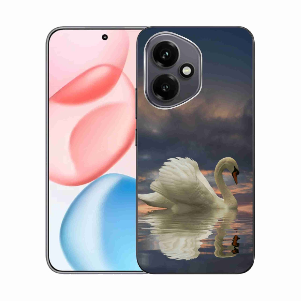 Zselés borító mmCase a Honor 400-hoz - hattyú