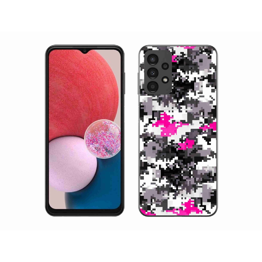 Zselés borítás mmCase Samsung Galaxy A13 4G - terepszínű mintázat 4