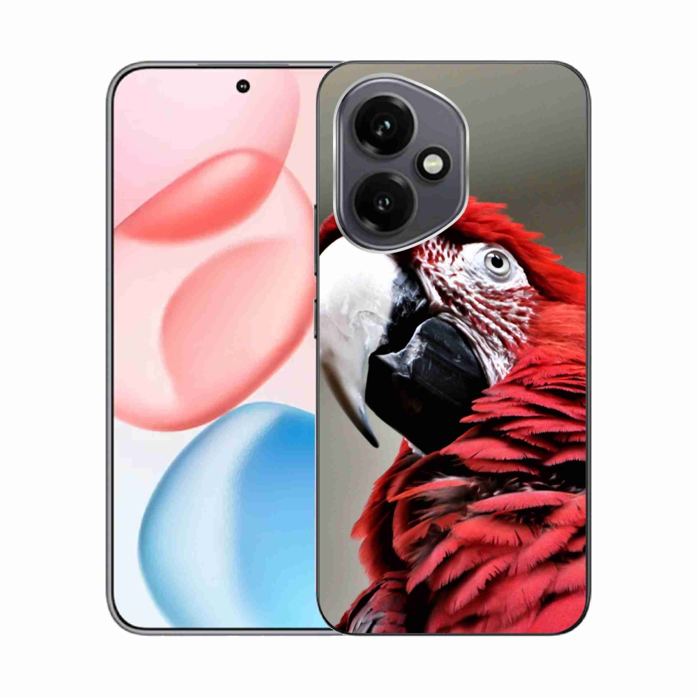 Zselés borítás mmCase a Honor 400-hoz - papagáj ara piros