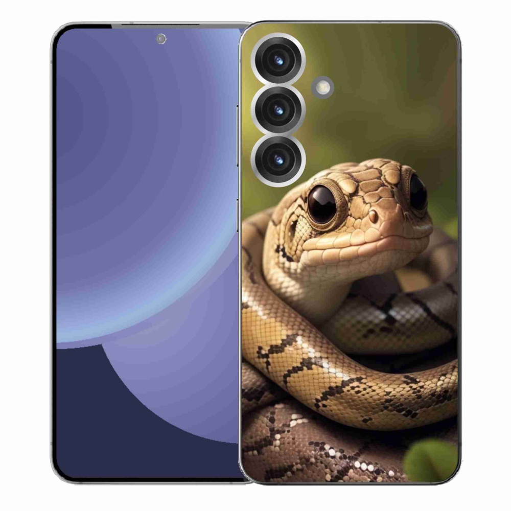 Gél védőhuzat mmCase Samsung Galaxy S25+ - kígyó 1