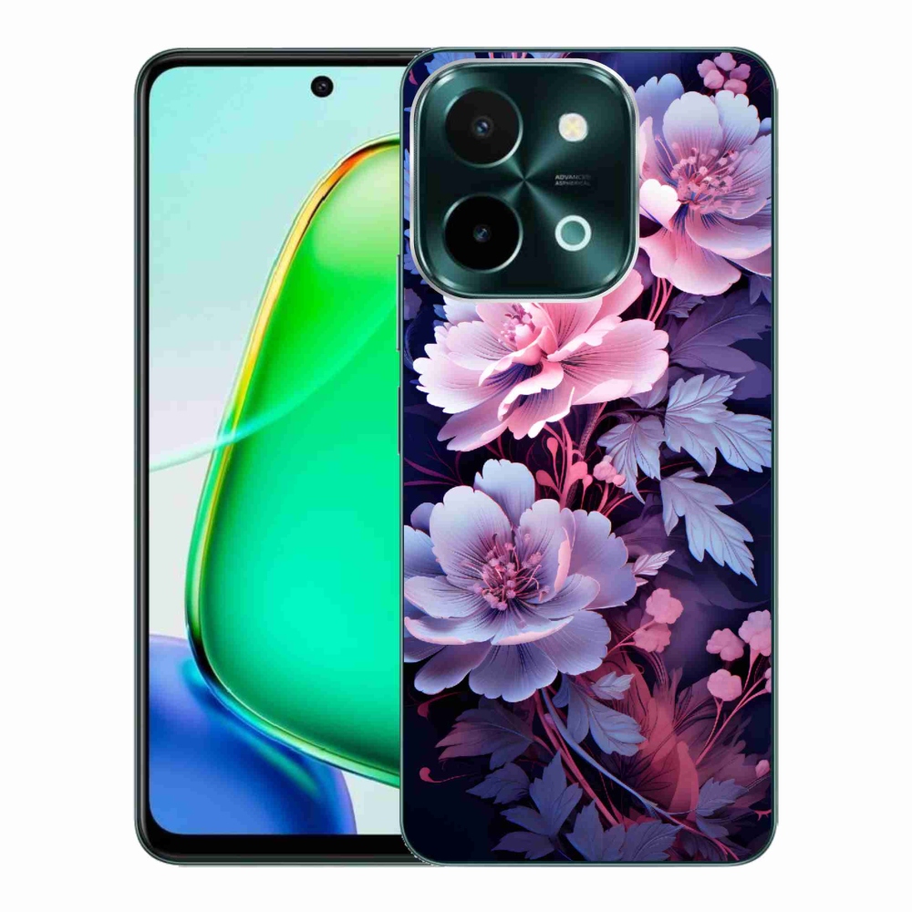 Zselés borítás mmCase a Vivo Y28-hoz - virág 11