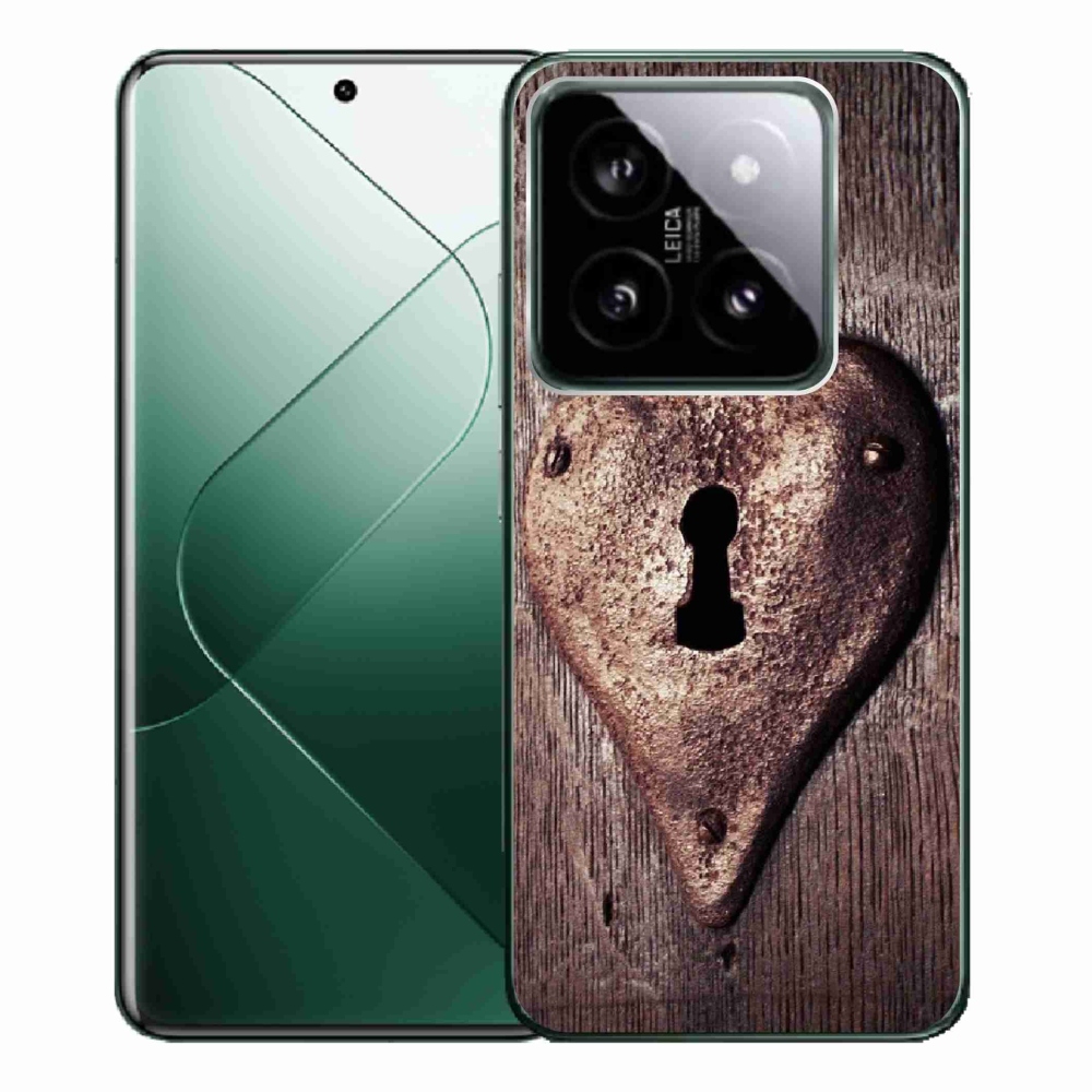 Gél borítás mmCase a Xiaomi 14 Pro-hoz - szív alakú zár