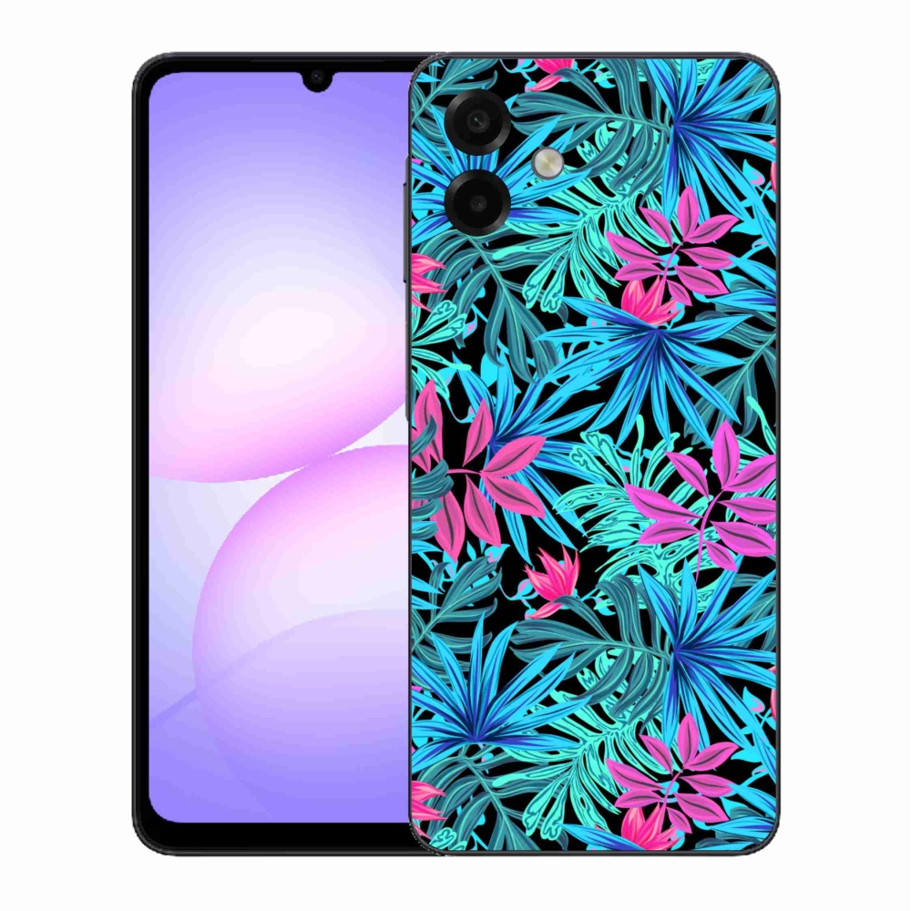 Gél borítás mmCase Samsung Galaxy A07 4G - virágok 3