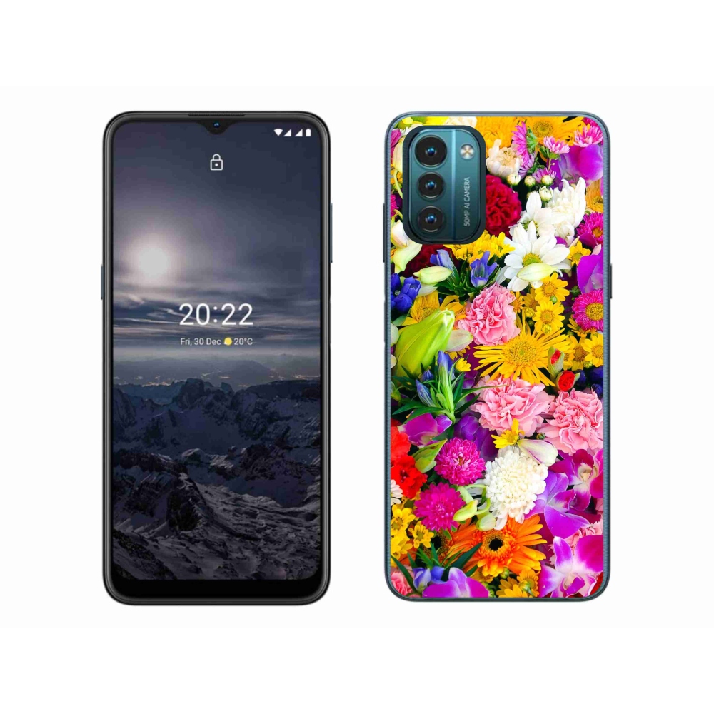Zselés borítás mmCase a Nokia G11/G21 készülékhez - virág 12