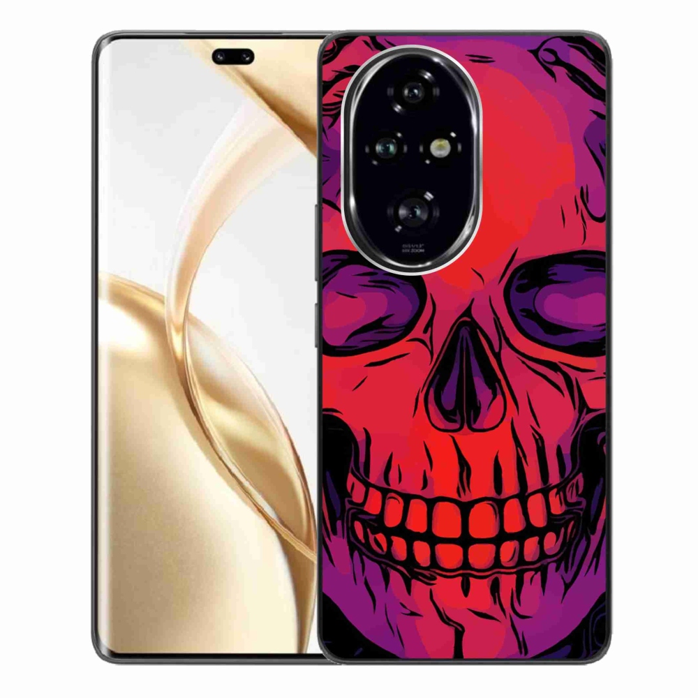Gél tok mmCase a Honor 200 Pro 5G számára - koponya