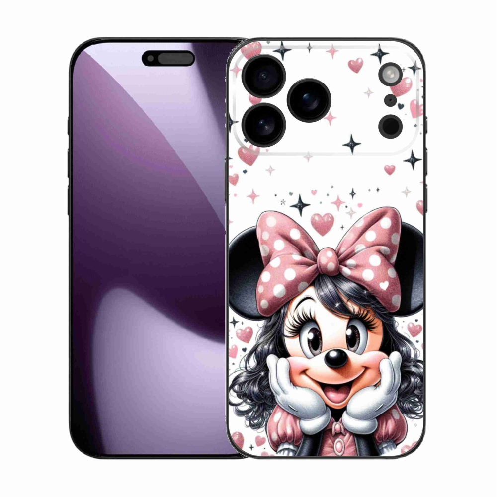 Gél védőburkolat mmCase iPhone 17 Pro Max készülékhez - minnie