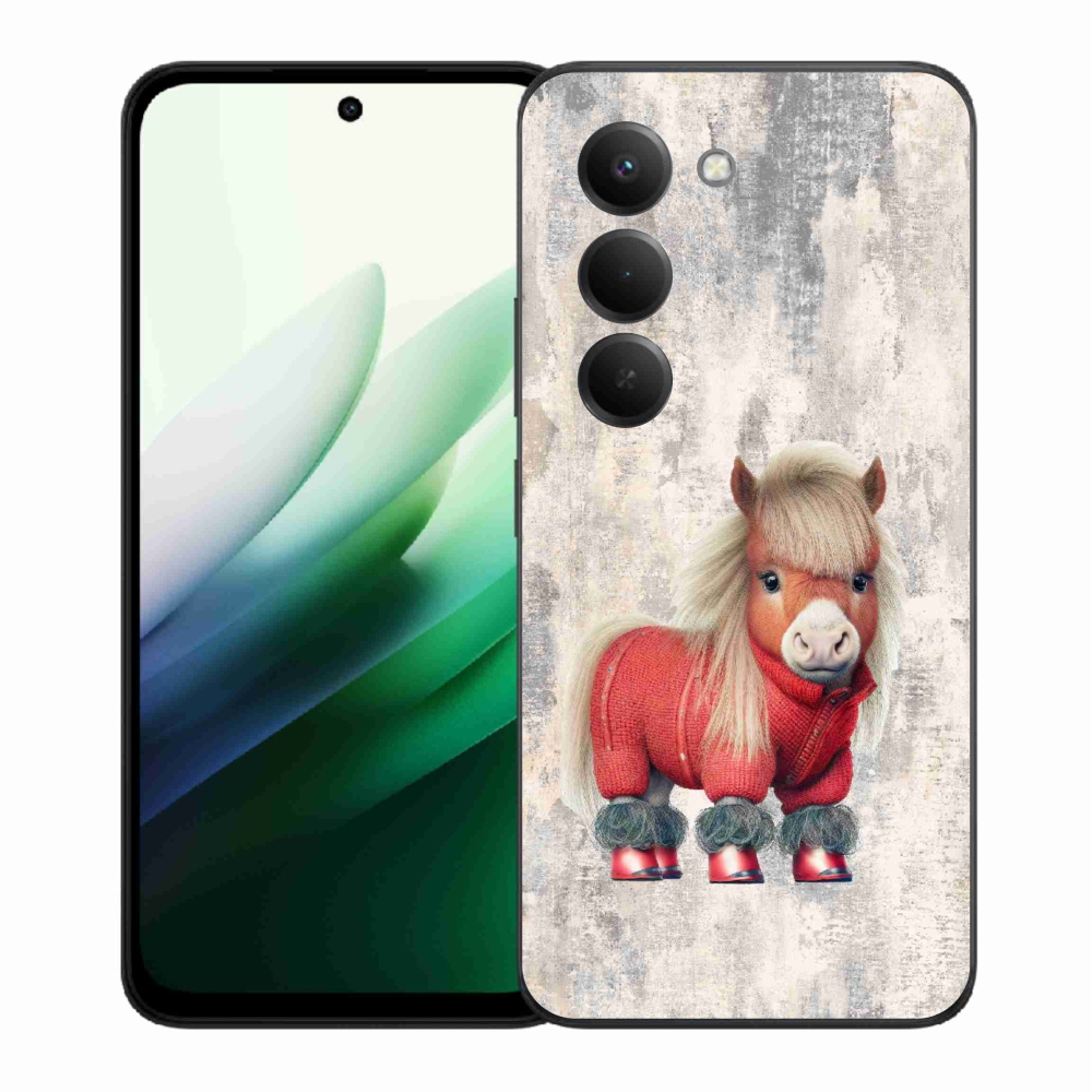 Gél borítás mmCase a Xiaomi Redmi 15 5G-hez - póni pulóverben