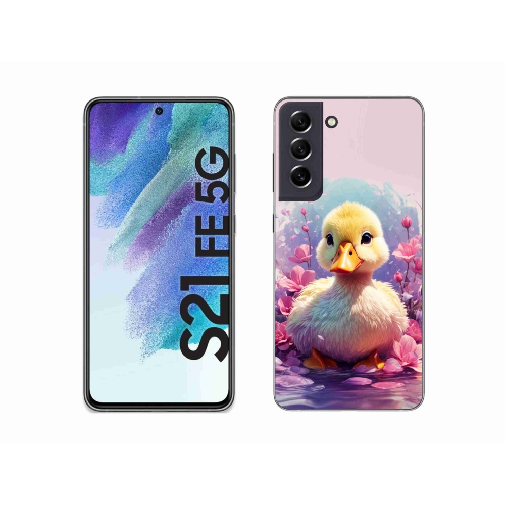 Zselés borítás mmCase Samsung Galaxy S21 FE 5G - kacsa