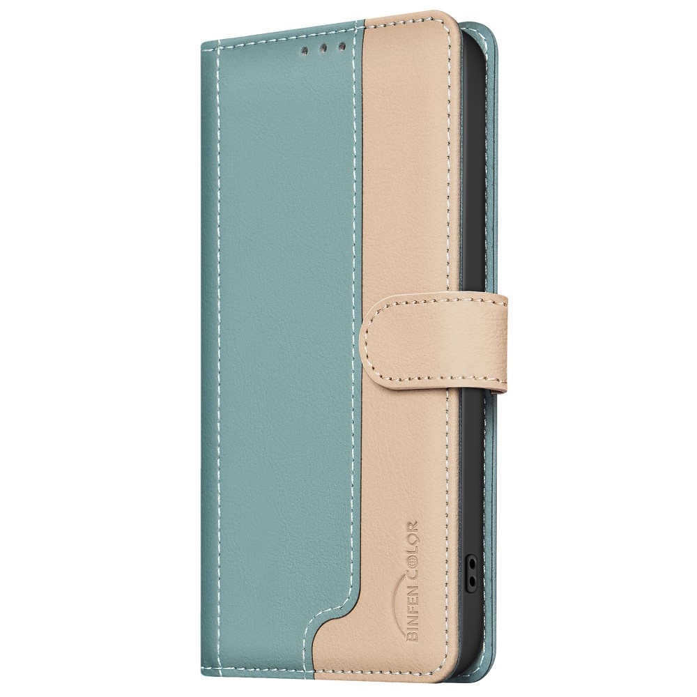 BNF DUO könyvtáska Samsung Galaxy A36 5G - zöld