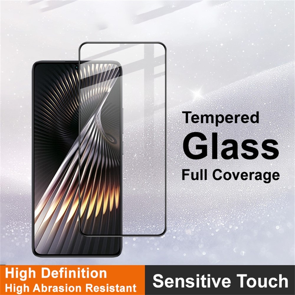 IMK Pro+ teljes képernyős edzett üveg a Xiaomi Poco X7 Pro 5G-n