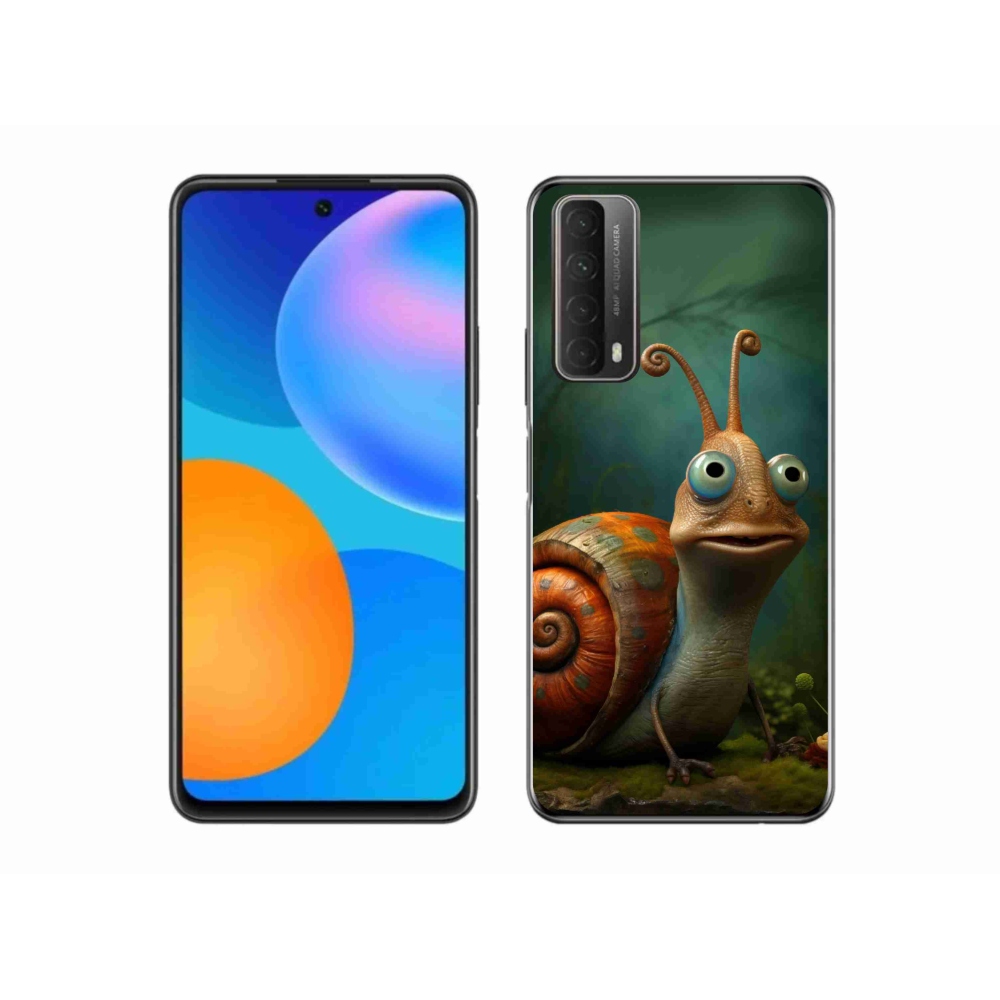 Zselés borító mmCase a Huawei P Smart (2021) - csiga