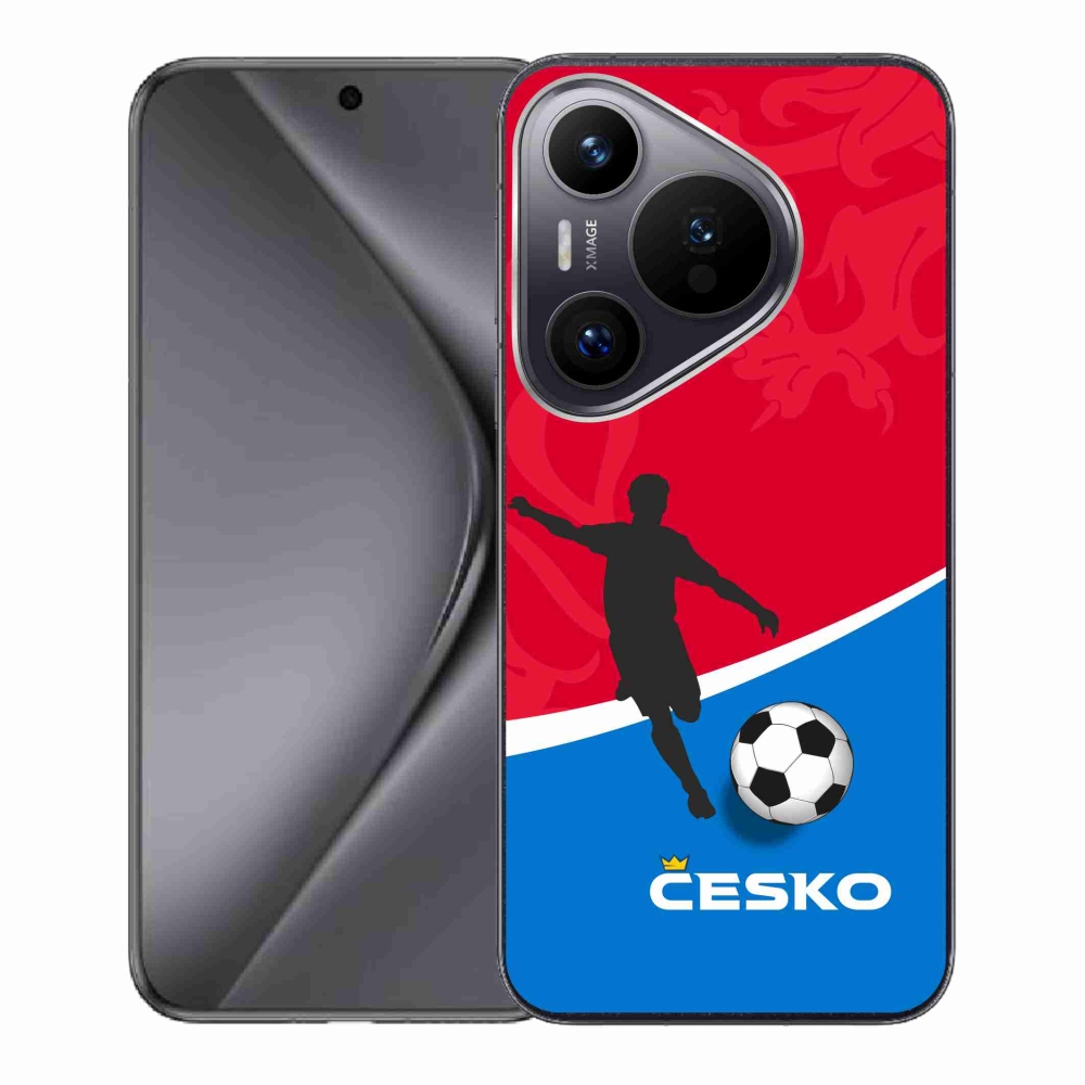 Gél borítás mmCase for Huawei Pura 70 - football Csehország