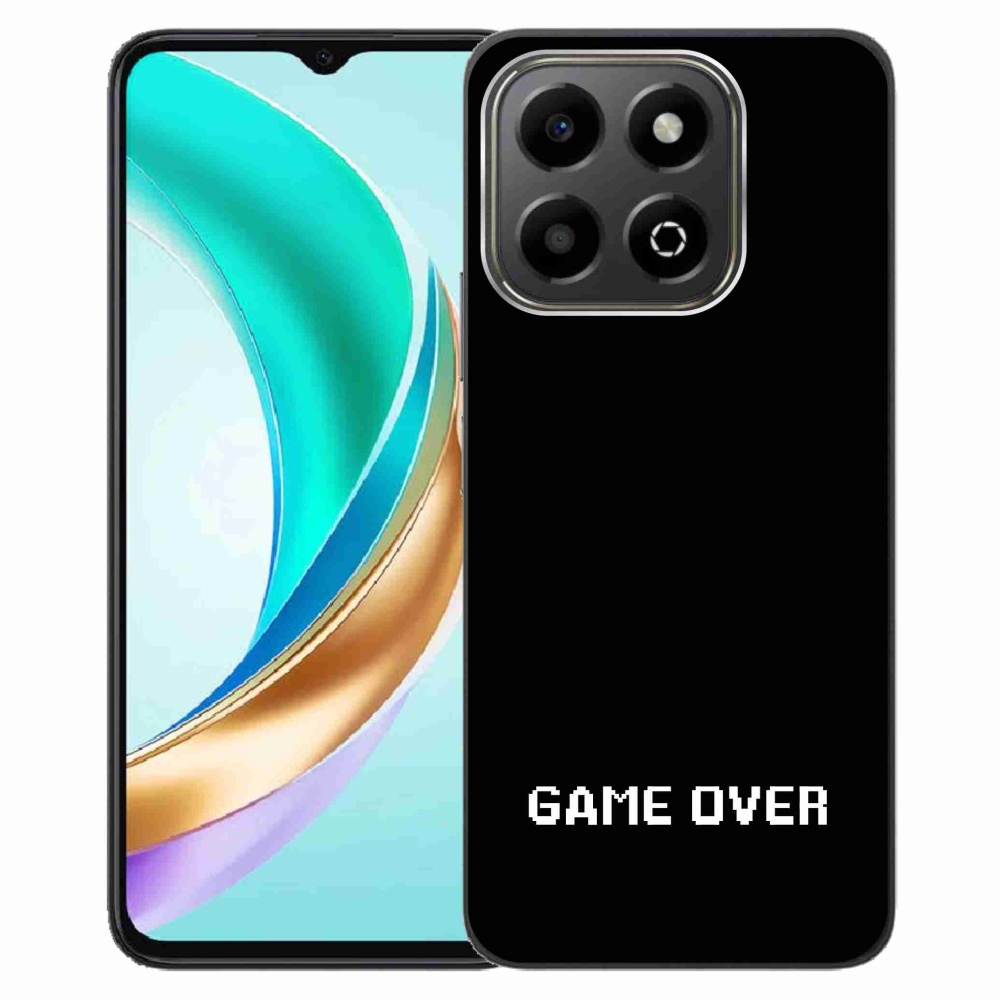 Gél borító mmCase a Honor X6b készülékhez - játék fekete háttérrel