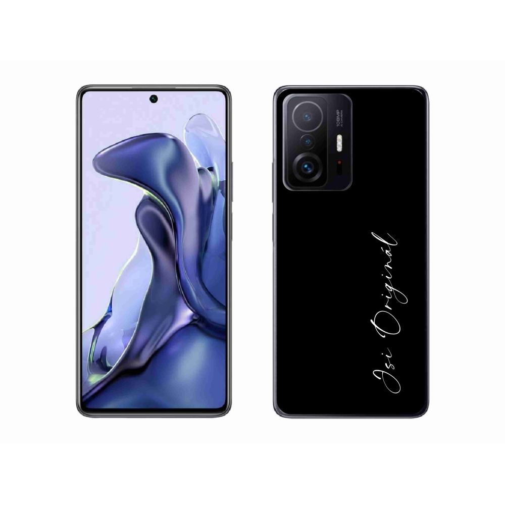 Gél borító mmCase a Xiaomi 11T - te vagy az eredeti fekete háttérrel
