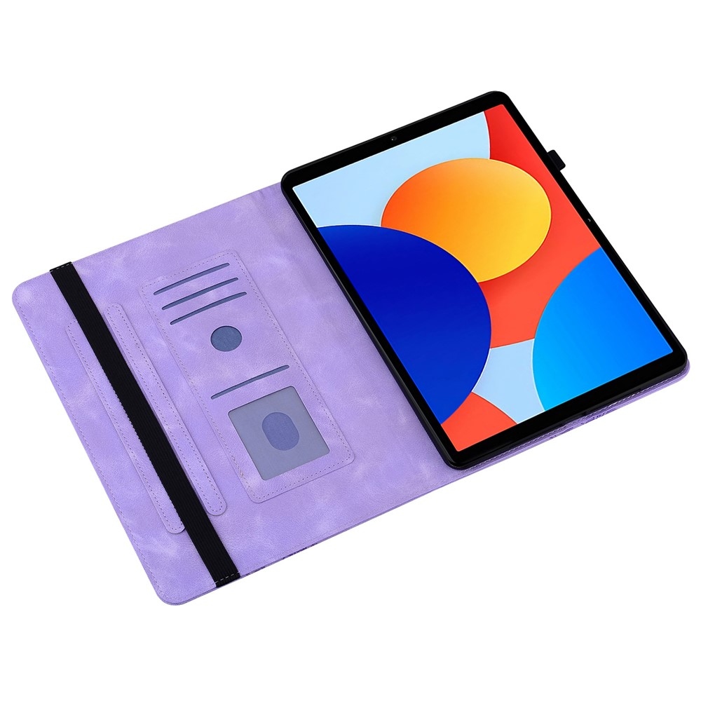 Szív záródású tok Xiaomi Redmi Pad SE 8.7 tablethez - lila