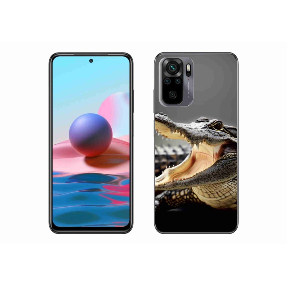 Gél borítás mmCase a Xiaomi Poco M5s készülékhez - krokodil