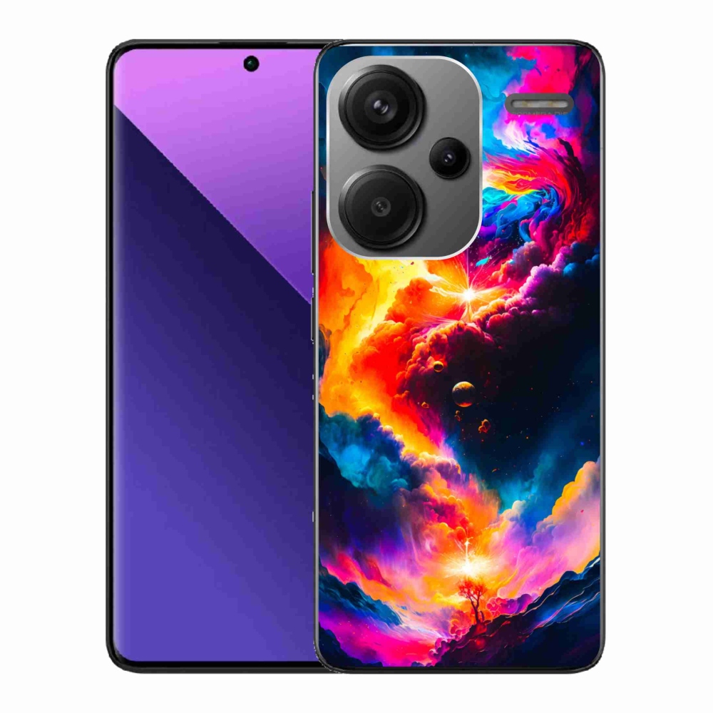 Gél borítás mmCase a Xiaomi Redmi Note 13 Pro+ 5G számára - absztrakt motívum