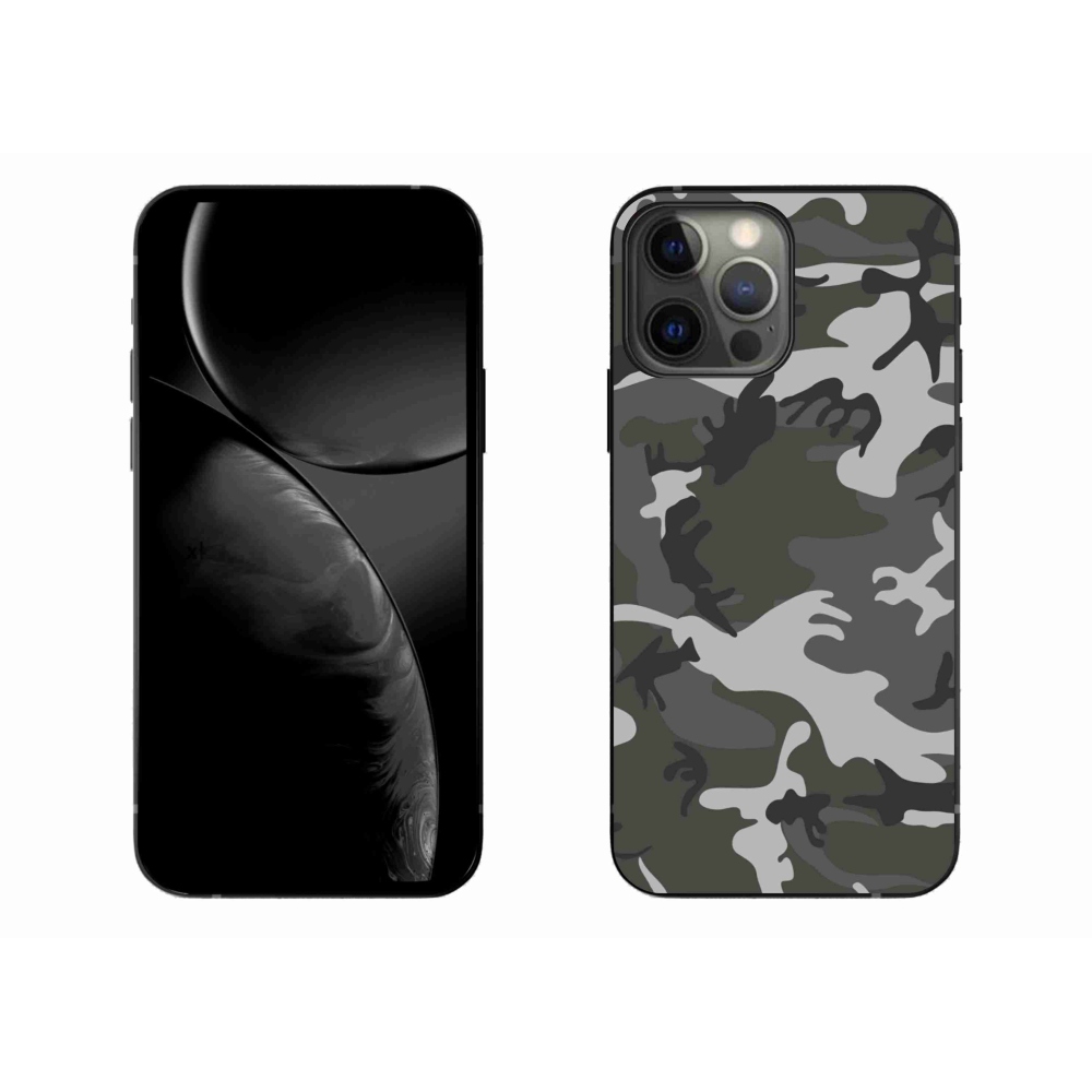 Zselés borítás mmCase iPhone 13 Pro Max 6.7 készülékhez - terepszínű minta