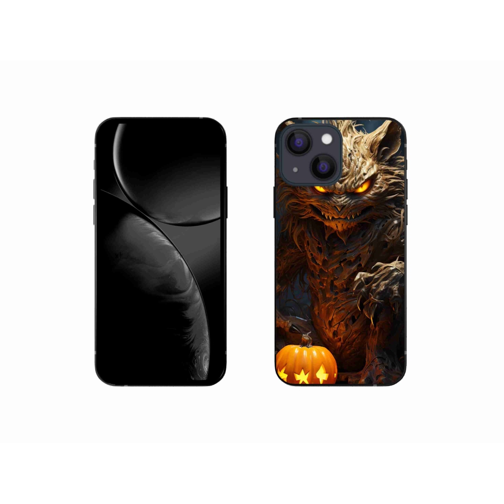 Gél borítás mmCase iPhone 13 mini készülékhez - Halloween szörnyeteg