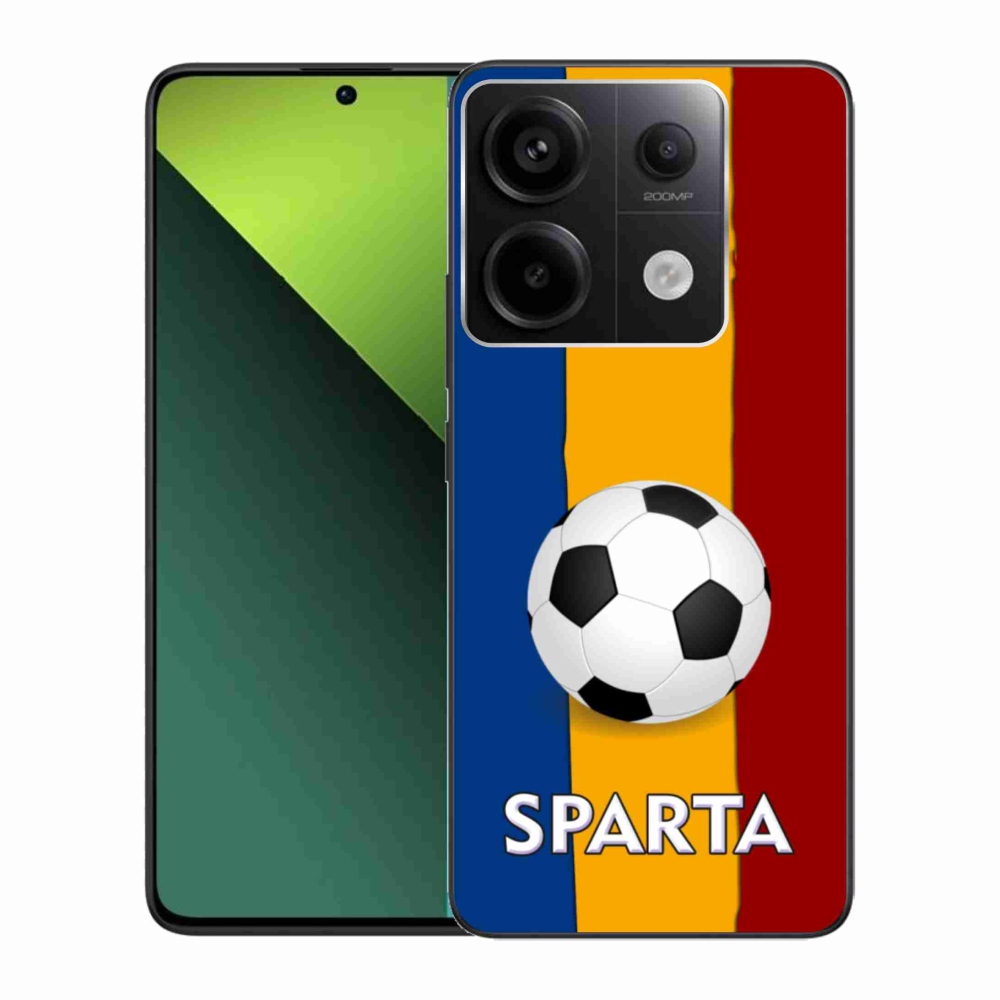 Gél borítás mmCase a Xiaomi Redmi Note 13 Pro 5G/Poco X6 5G számára - futball 1