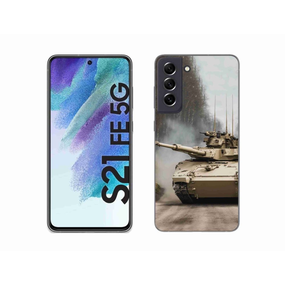 Gél védőburkolat mmCase Samsung Galaxy S21 FE 5G - tank 1