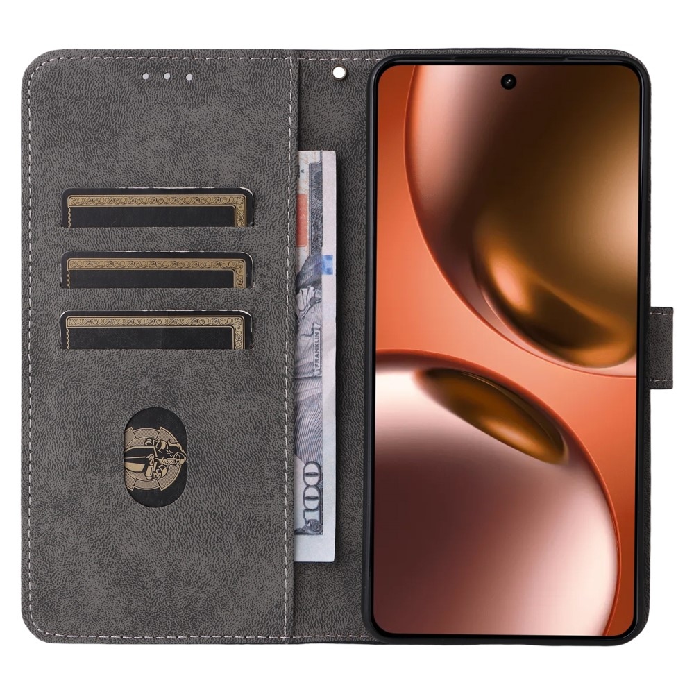 RFID könyvtáska a Realme GT 7 5G készülékhez - fekete