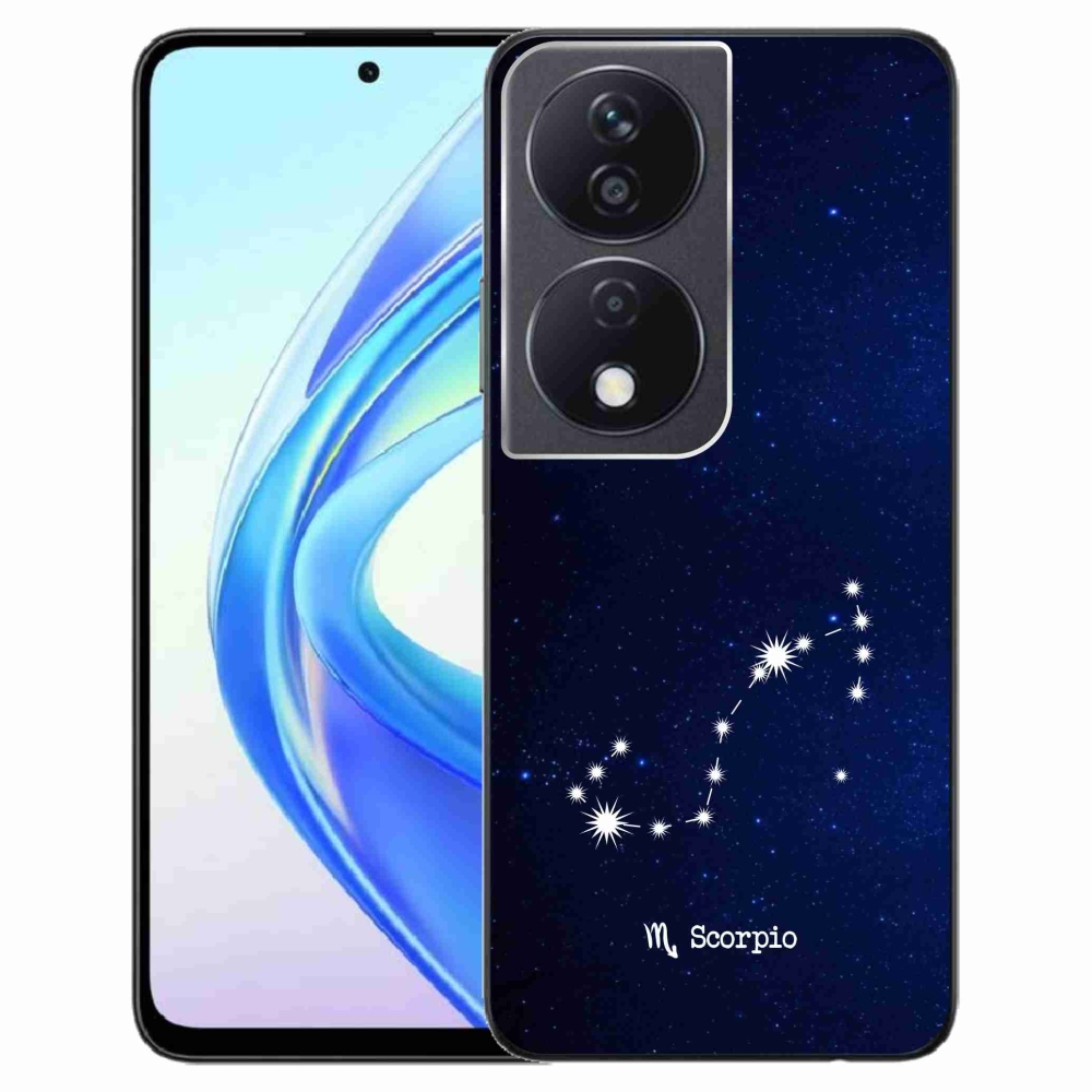 Gél borítás mmCase a Honor X7b/Honor 90 Smart - Skorpió csillagképhez