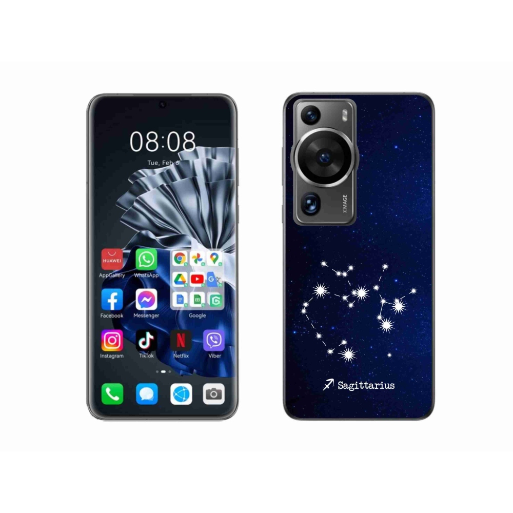 Gél borítás mmCase a Huawei P60 Pro-n - Nyilas csillagkép