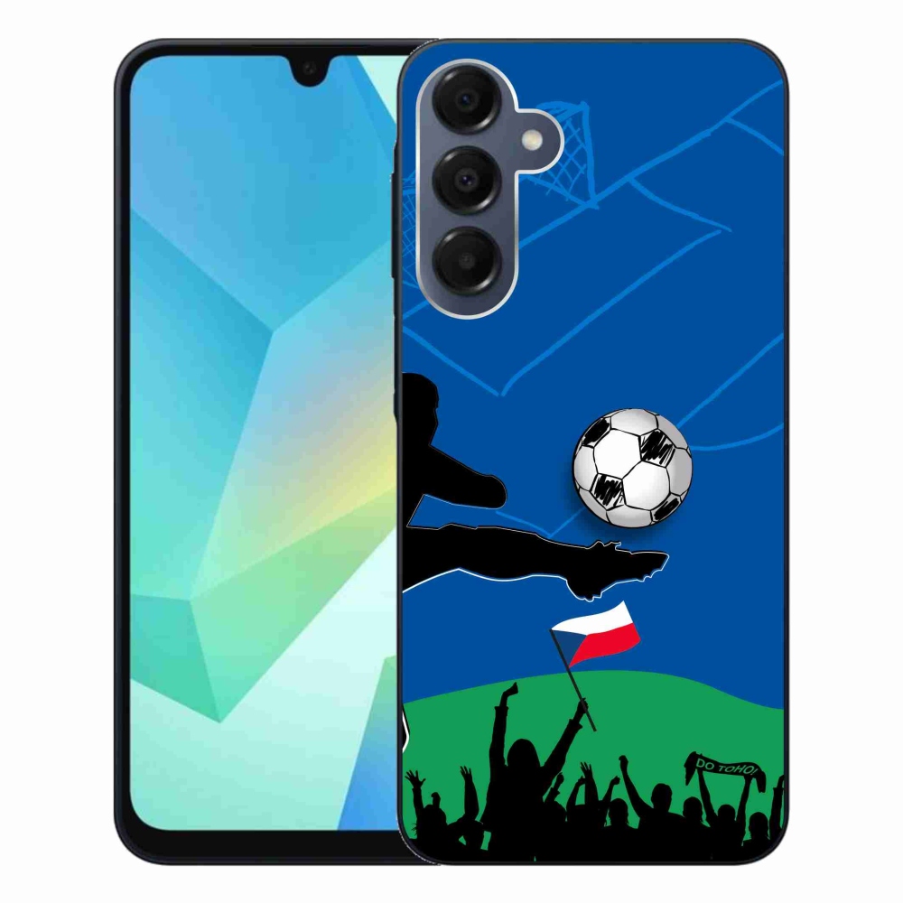 Zselés borítás mmCase Samsung Galaxy A16 4G/5G - futballszurkolók számára