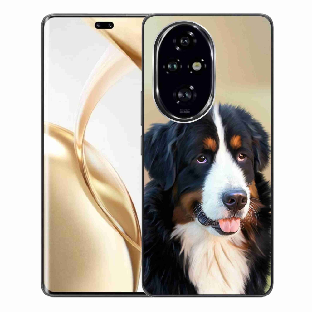 Gél tok mmCase a Honor 200 Pro 5G készülékhez - Berni hegyi kutya