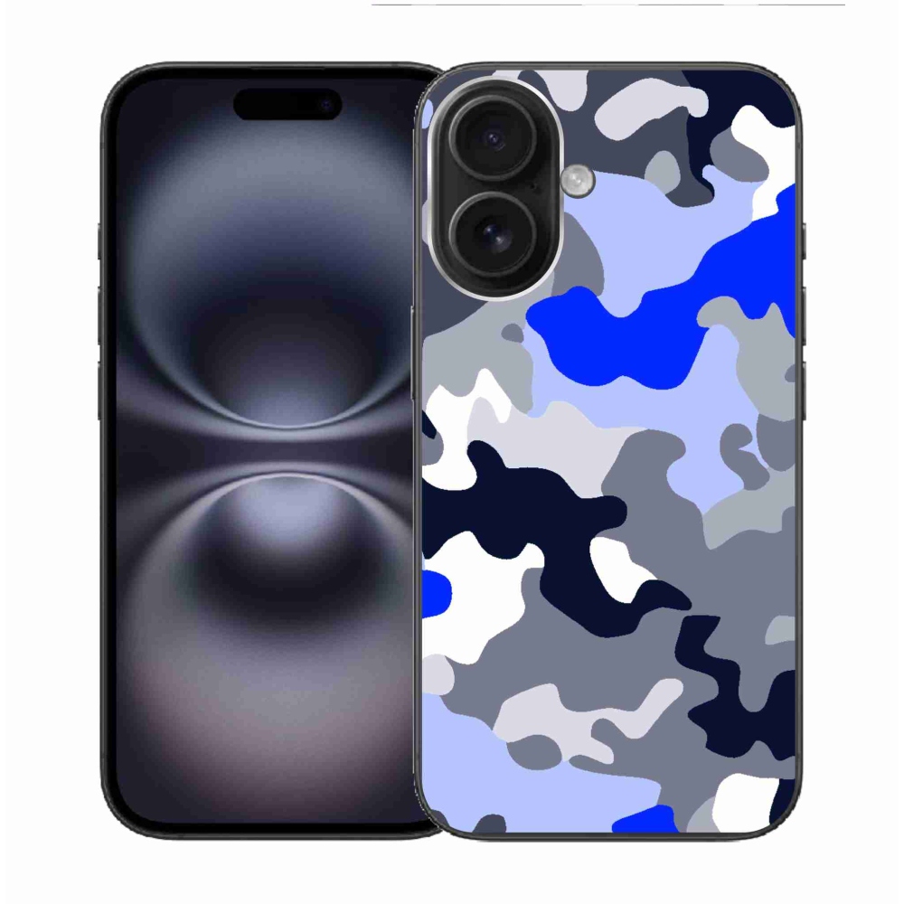 Gél borítás mmCase iPhone 16 készülékhez - terepszínű minta 8