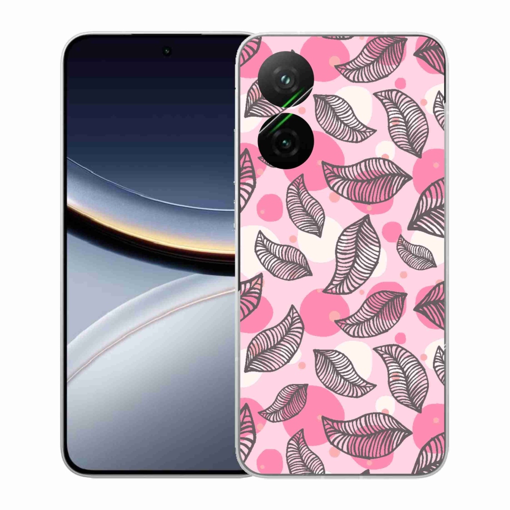 Gél borító mmCase a Xiaomi Poco F7 5G-hez - rajzfilm hulló levelek